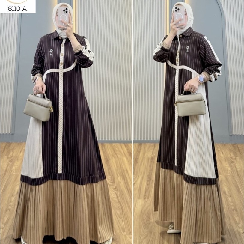ALMIA DRESS SYAINA BY SEMUT TERBARU
