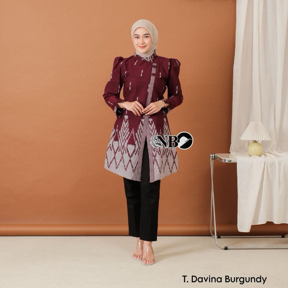 Promo Tunik Batik Wanita Modern Atasan Baju Batik Wanita Drees Batik Wanita Premium