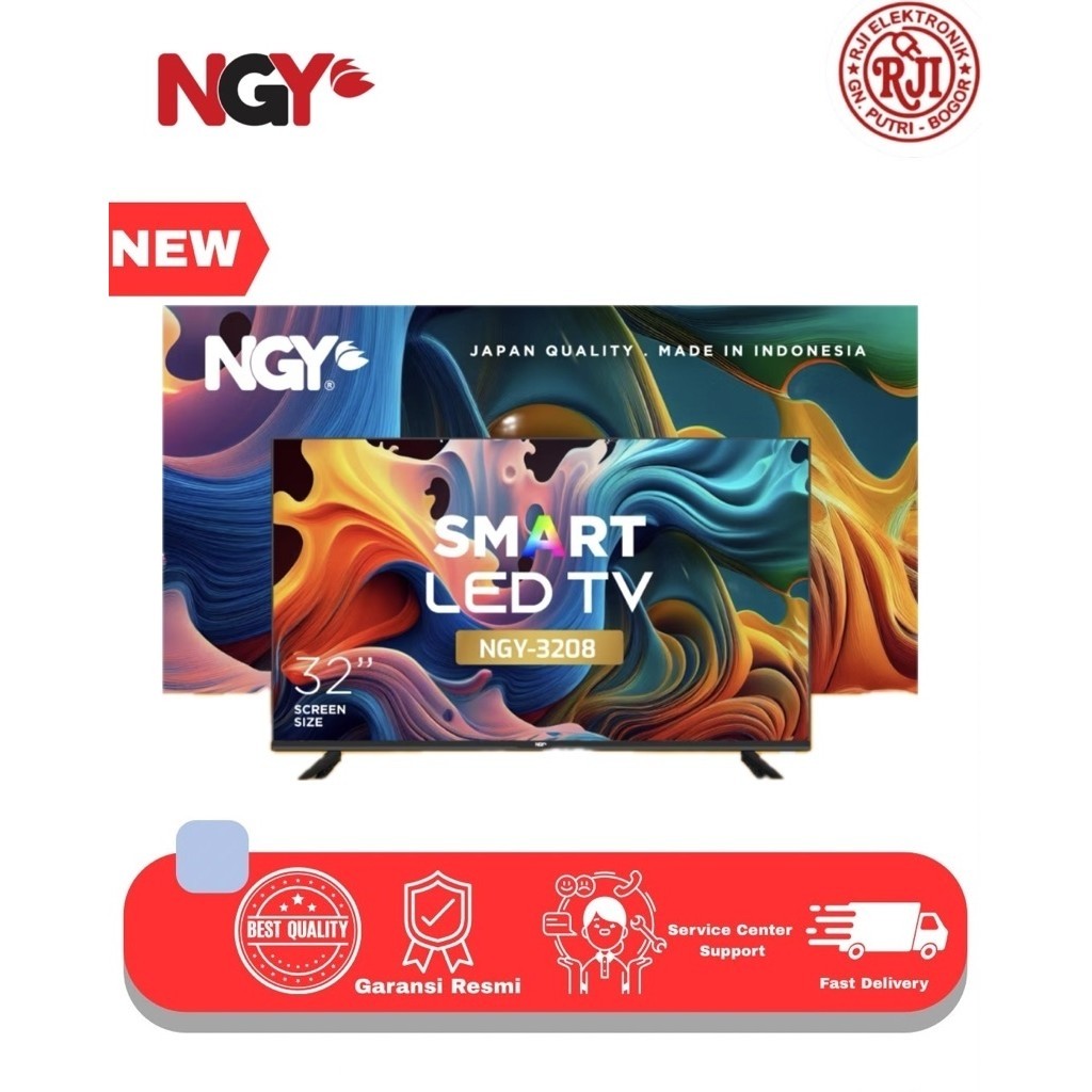 NAGOYA NGY-3208S Smart TV LED 32 Inch Android HD HDMI USB Digital Tuner