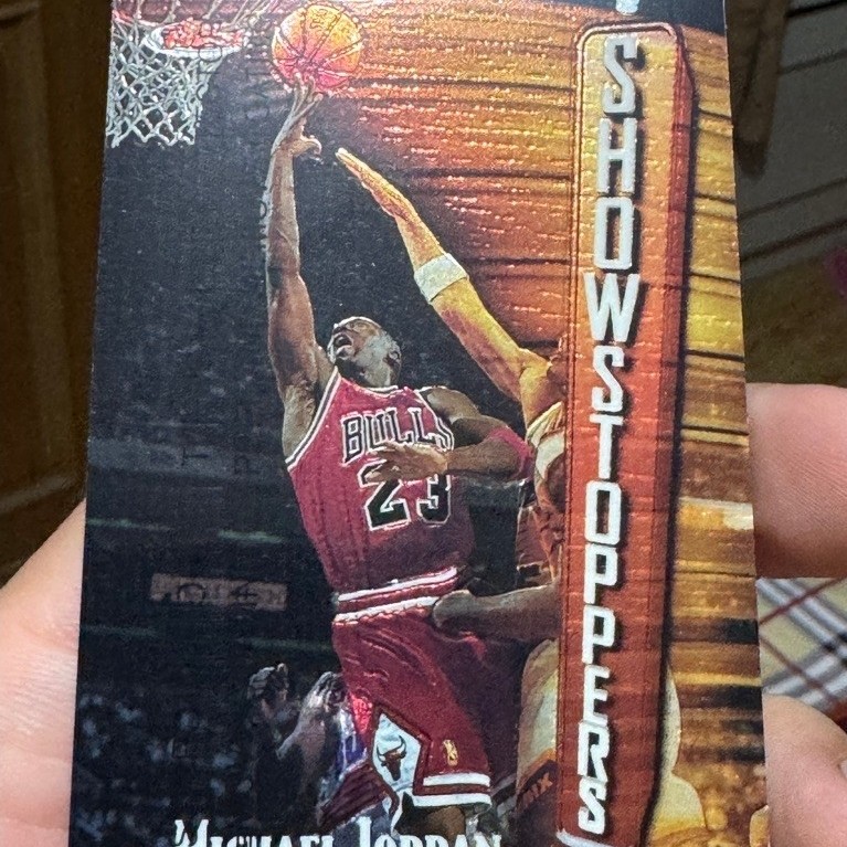 kartu basket Topps Finnest 1997-98 Michael Jordan - Show Stopper