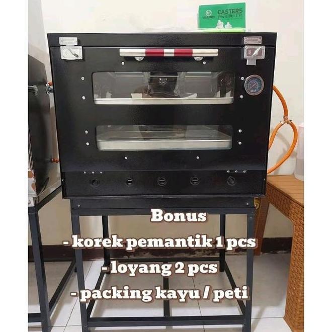 Oven Gas Oven Api Atas Dan Bawah Ukuran 604054Cm