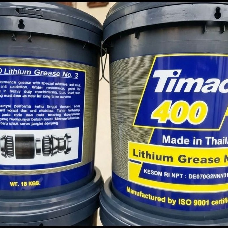 TiMax 400 Lithium Grease no. 3 made in thailand