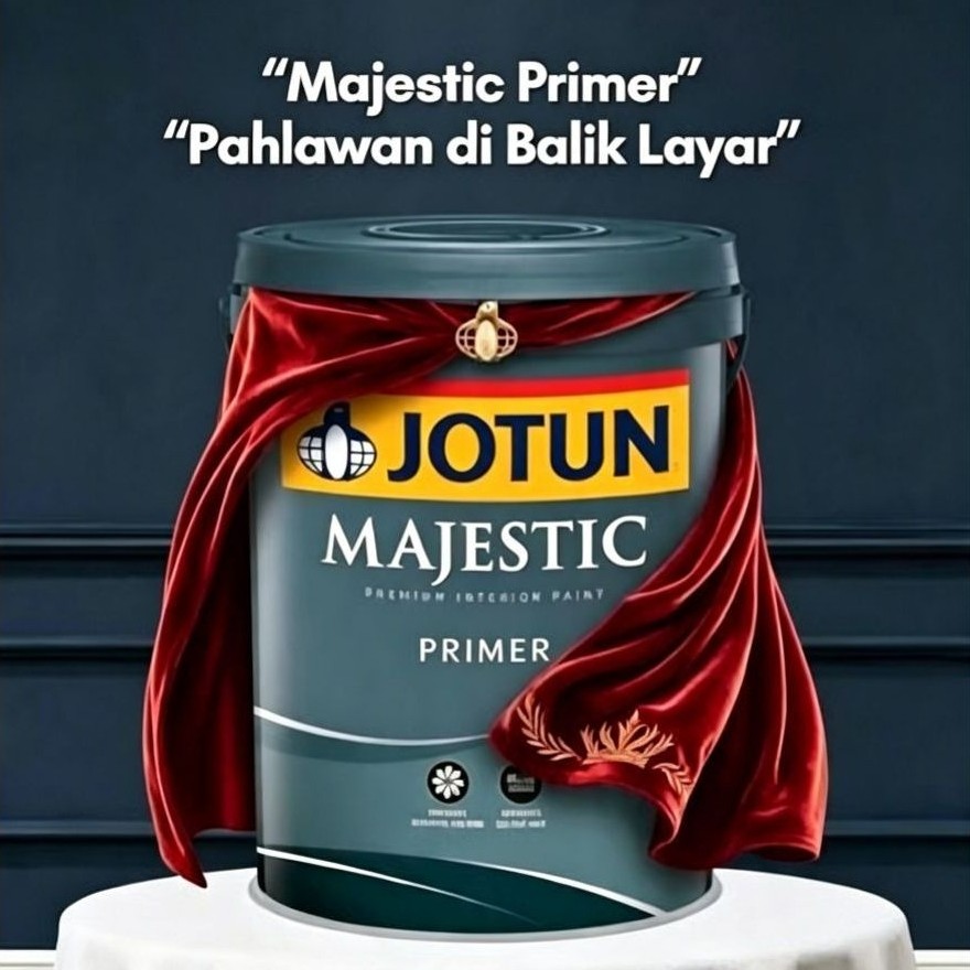 CAT DASAR INTERIOR JOTUN MAJESTIC PRIMER 2,5LT / CAT DASAR JOTUN