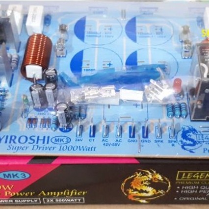 yiroshi mk-3 min tr power amplifier subwoofer mono