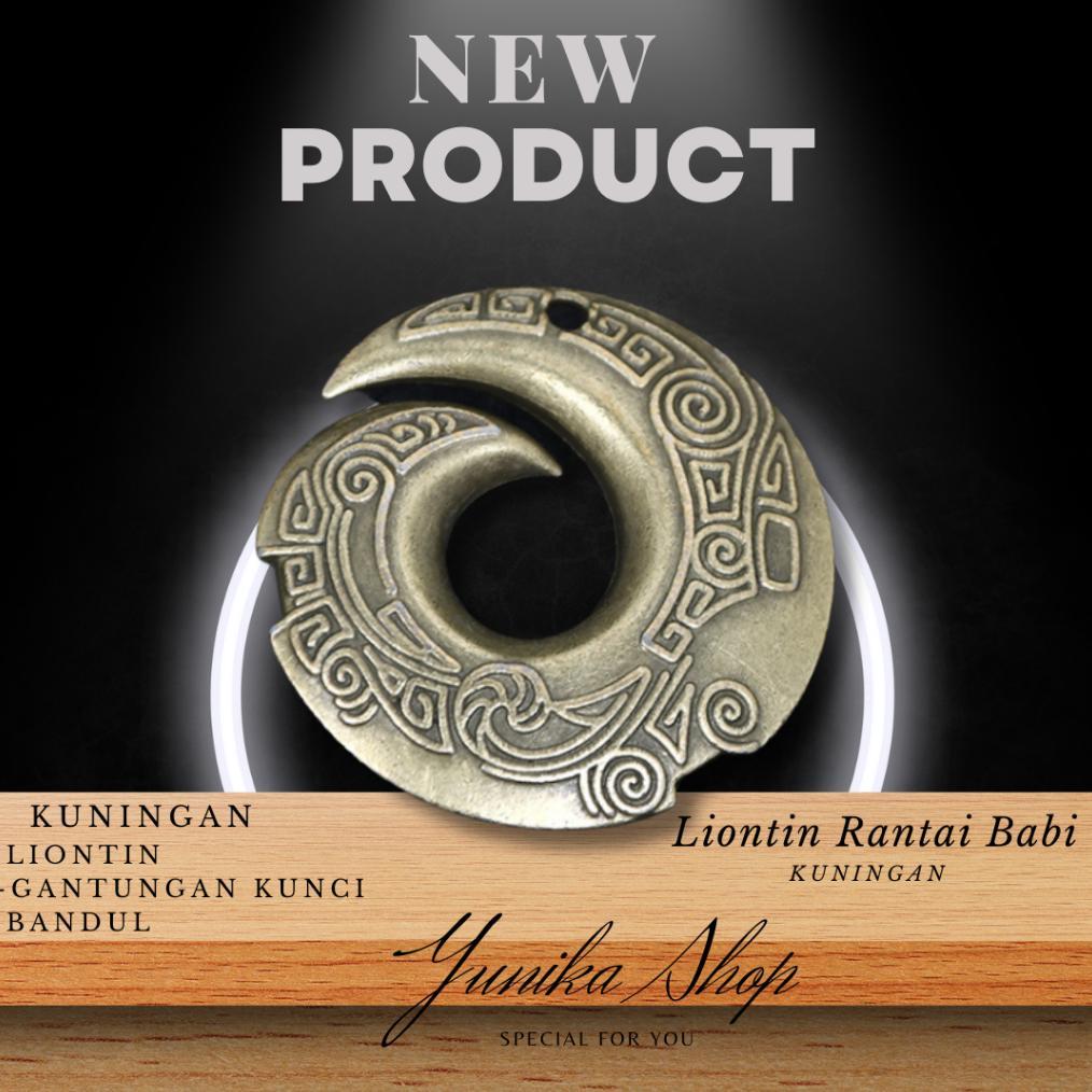 Liontin Rantai Babi / Taring / Gantungan Kunci / Bandul Diskon
