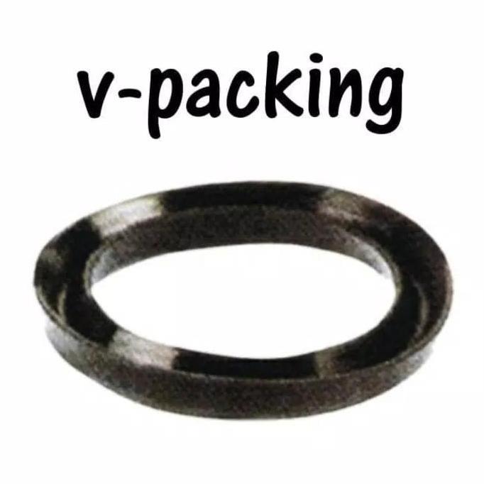 V-PACKING TU26 RUBBER KARET WATER SEAL PLUNGER PISTON 3WZ4 SIL AIR 3WZ ORING RING PAKING PAKEN PEKIN