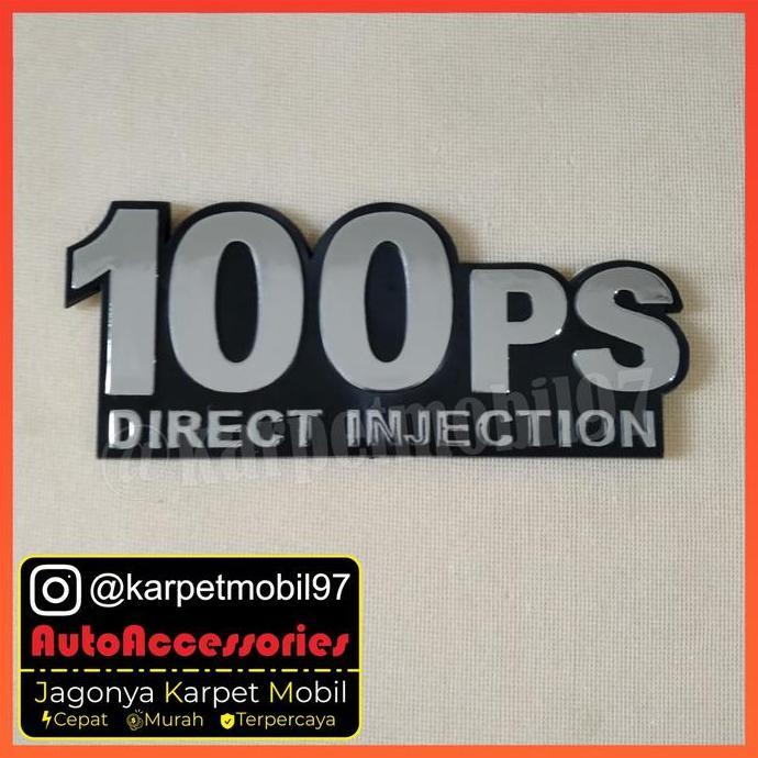 Promo Emblem Logo PS100 Colt Emblem 100PS Direct Injection Diskon