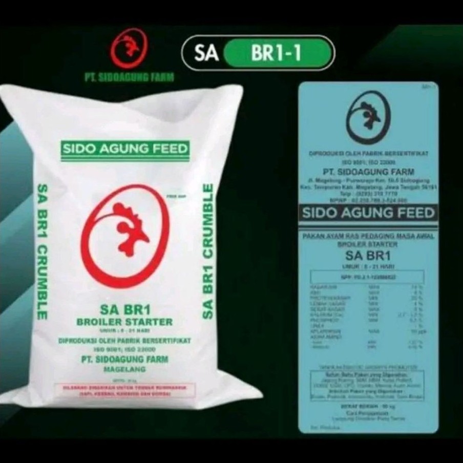 Pakan Ayam Broiler Starter SA BR1