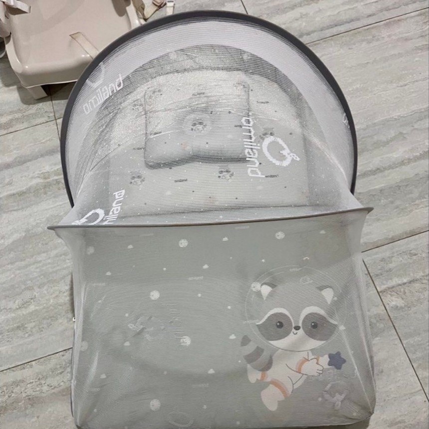 PRELOVED KASUR BAYI OMILAND DENGAN KELAMBU