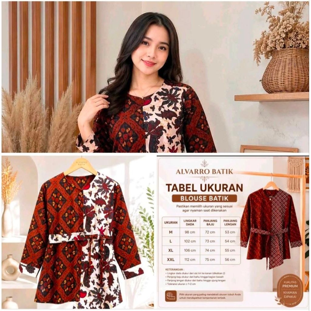 Blouse Batik Wanita Modern | Atasan
Batik Asimetris | Blouse Batik Elegan

Kekinian