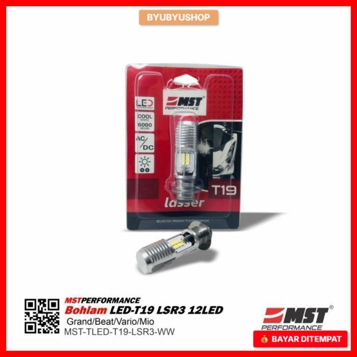 bohlam led mst t19 lsr3 ww