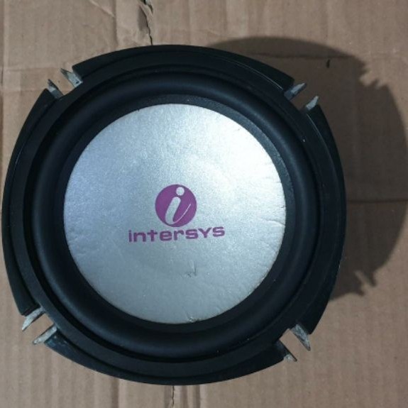 speaker mobil 5inch 4ohms 30watts intersys second bekas normal siap pakai sudah di tes