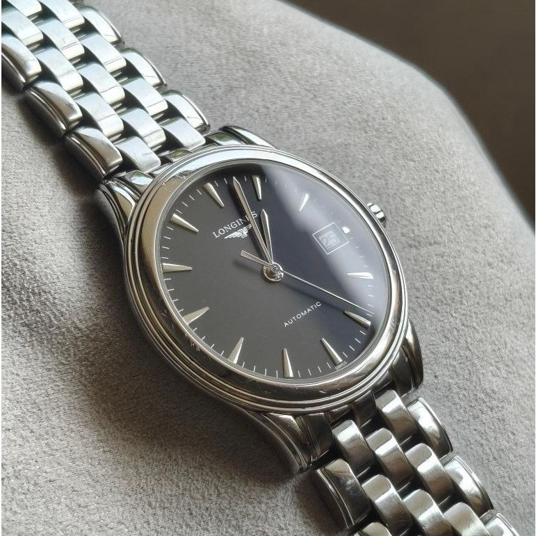Vintage Watch Longines Flagship Black Dial - Ref. L4.774.4.52.6, Cal. 619.2, dim 36mm
