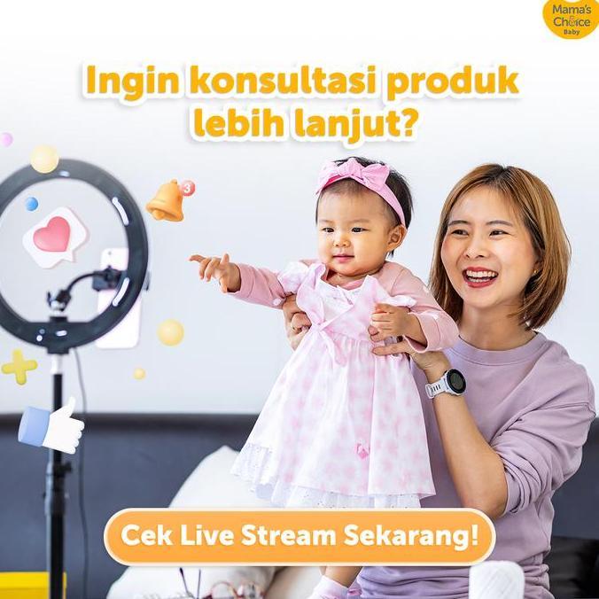 Reqaulo_ - Anti Colic Baby Bottle Mama'S Choice (150Ml) | Botol Susu Bayi Anti Kolik - Dot Menyampin