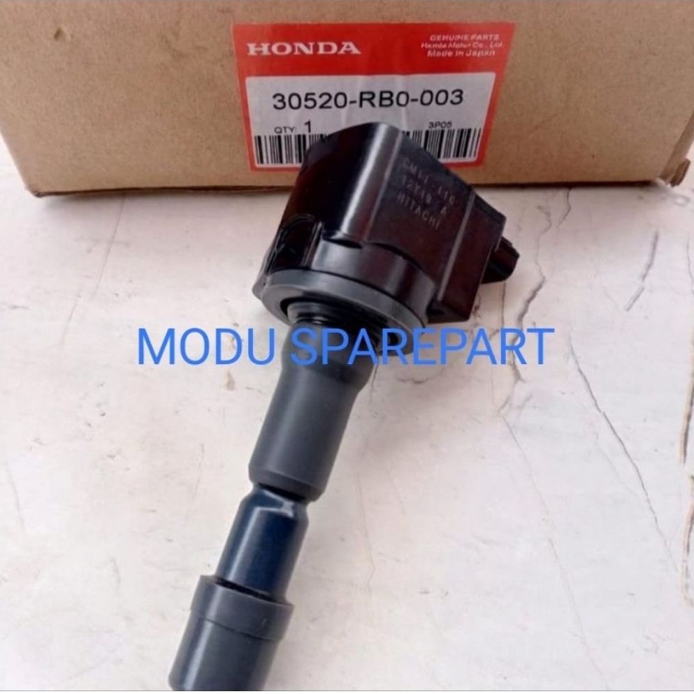 Ignition Coil / Koil Pengapian Honda (Nomor Suku Cadang: 30520-RB0-003 / CM11-110 Hitachi). Kompatib