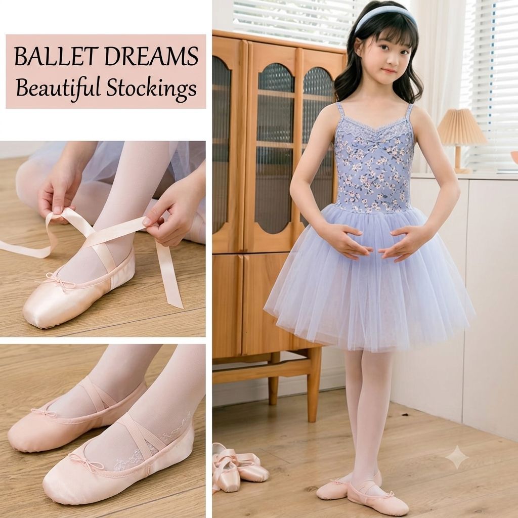 Stocking Panty Anak Usia 3-7 Warna Kulit Stoking Celana Sepinggang For Kids Tipis Transparan Childre