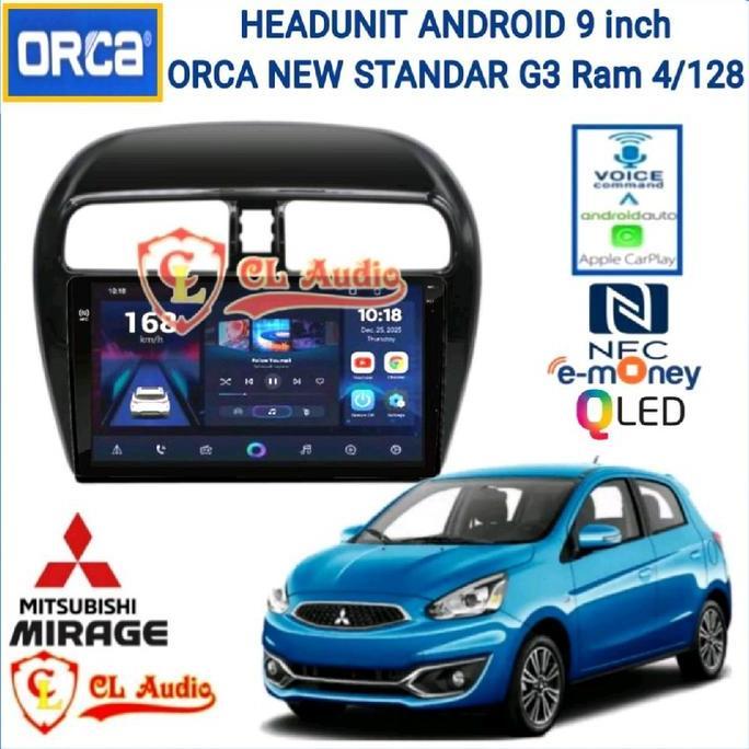 NEW Head Unit Android ORCA 9 Inch OEM Mirage DSP