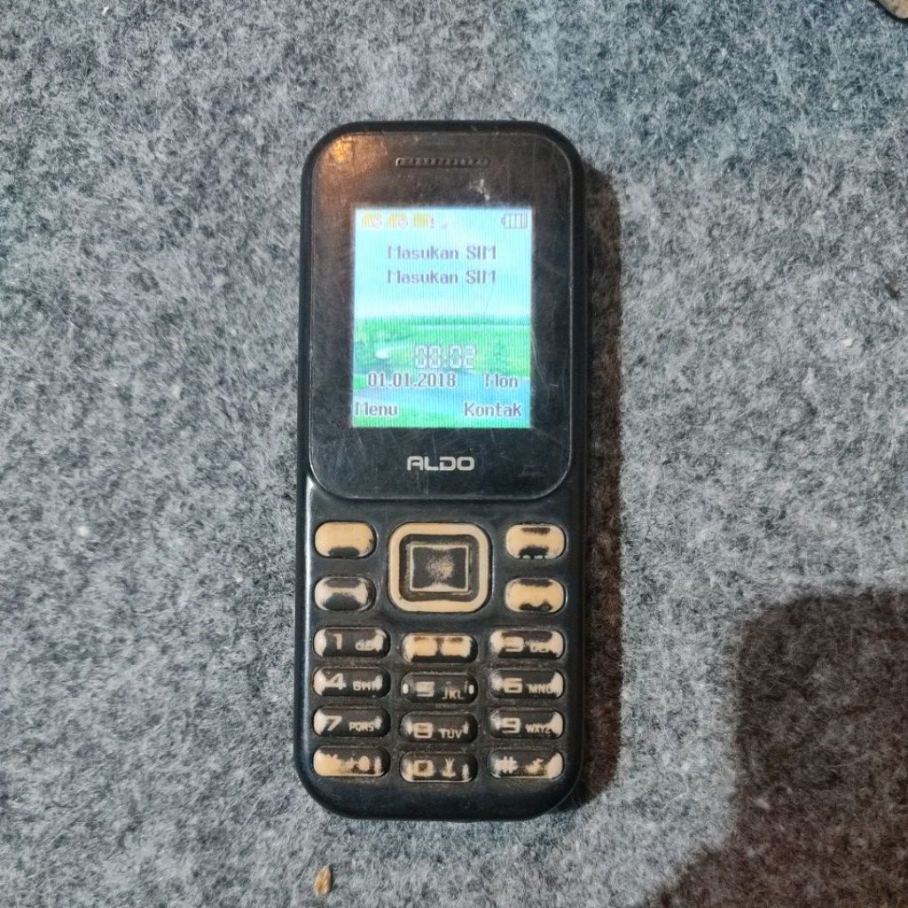 hp jadul model Aldo AL-138 normal siap pakai