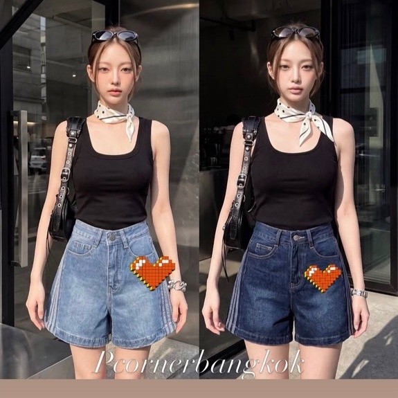 PO, TIDAK READY l Premium Denim Pants #NO REFUND NO EXCHANGE#