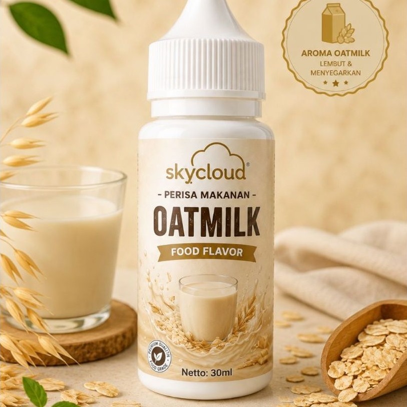 TFA OATMILK Perisa Makanan 30ml Penambah Citarasa Makanan Flavour essensial Organik
