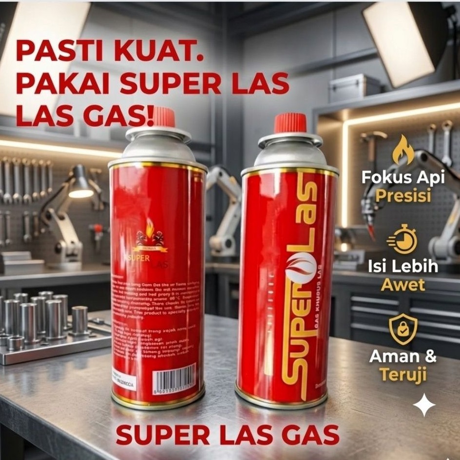 Super Las Gas Untuk Las AC Berkualitas Tinggi