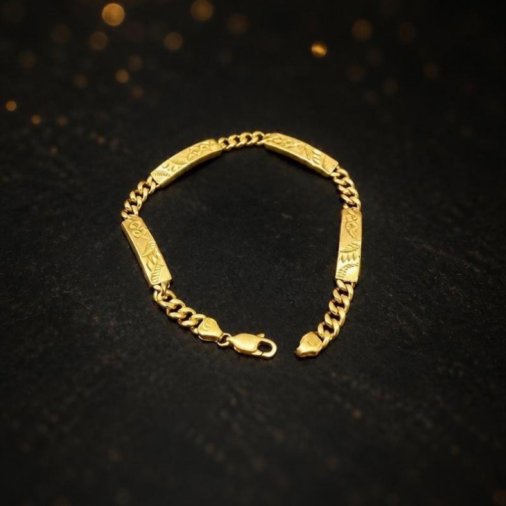 gelang rantai wanita emas 375 8k UBS