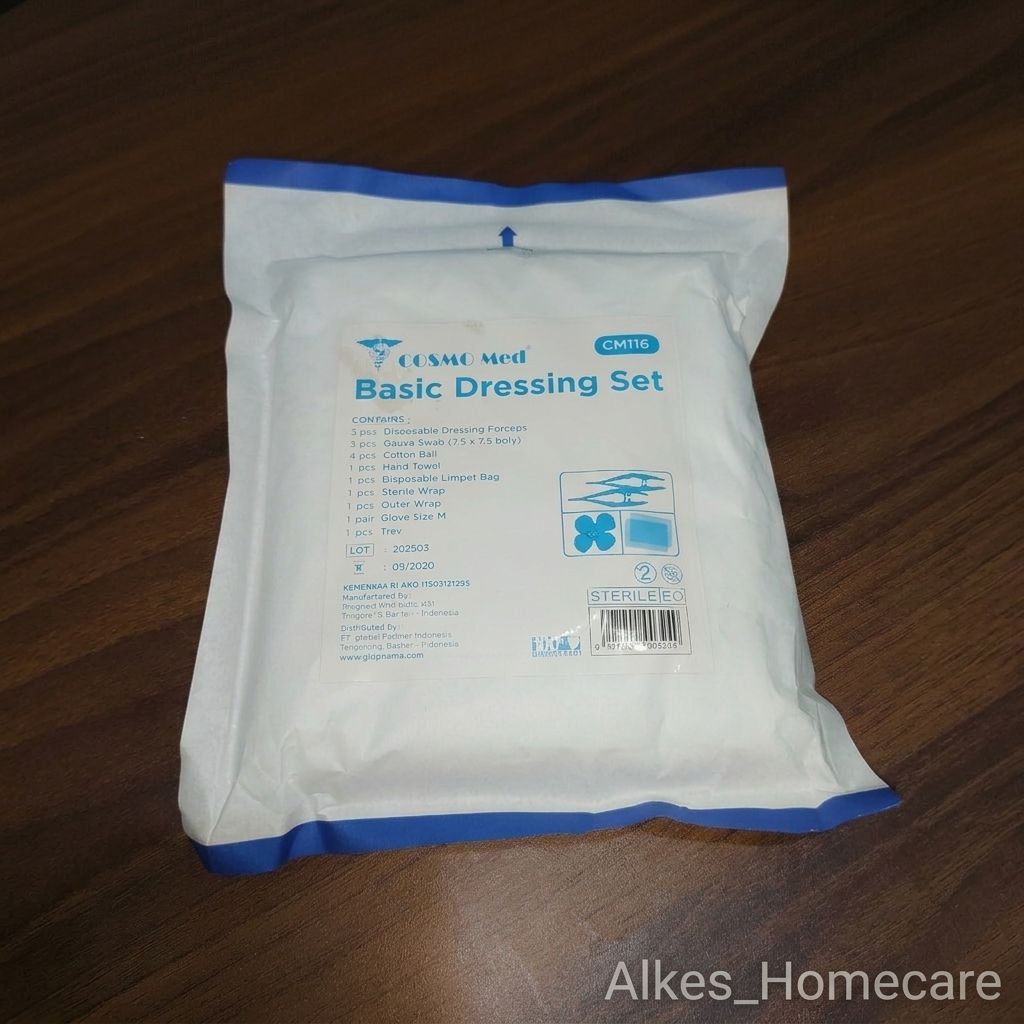 Basic dressing pack / dressing set rawat luka