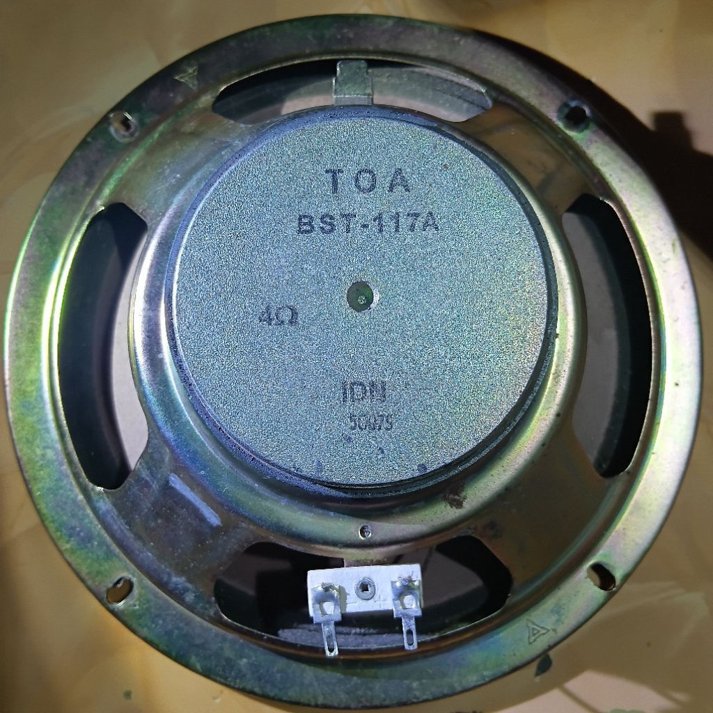 Speaker Toa 8inch second mulus normal oryginal