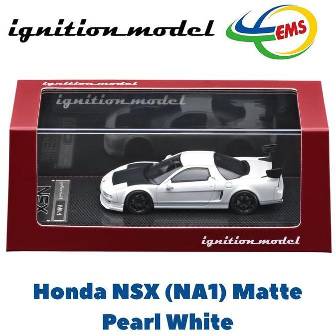 IG1939 - IGNITION MODEL 1/64 HONDA NSX (NA1) MATTE PEARL WHITE SMETOY