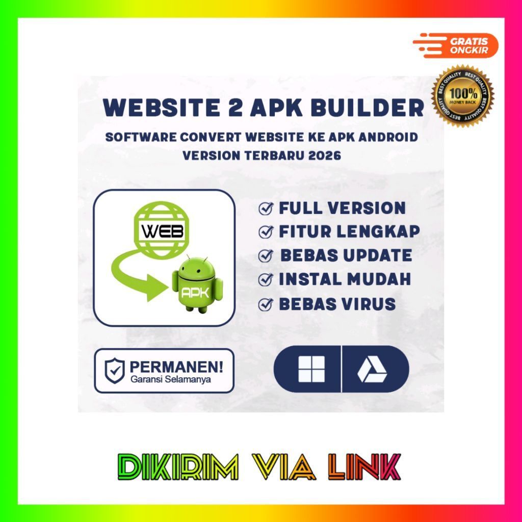 Website 2 Apk Builder 2026 Full Version Premium Original Lifetime + Panduan Instalasi (WIN)