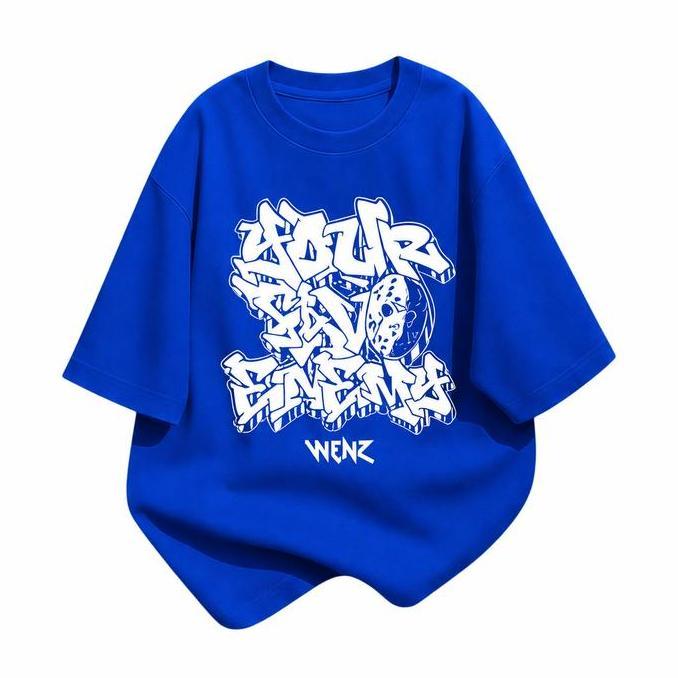 KAOS DISTRO BLUE YOURR - ATASAN DISTRO COWOK CEWEK - BAJU FEARLESS STREET TEE