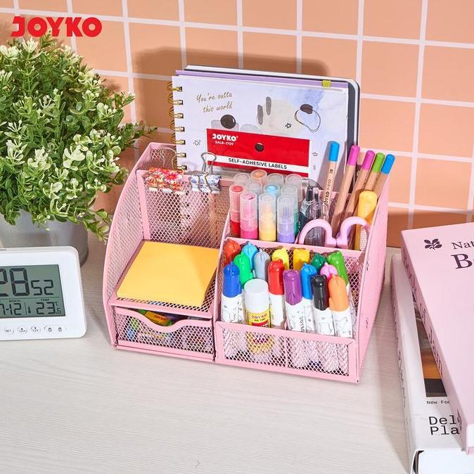 JOYKO Desk Set Pen Holder Tempat Alat Tulis Jaring Jala DS-22PTL HCS