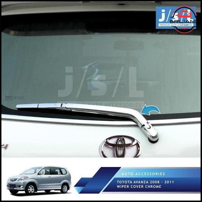 Toyota Avanza 2008 2011 Wiper Cover Chrome Jsl Terbaik