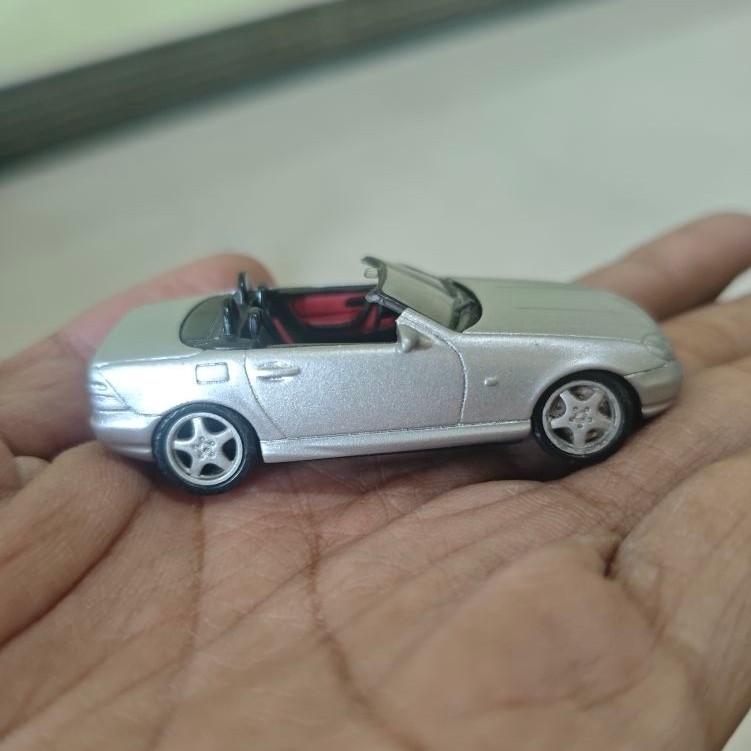 diecast autoart mercedes benz slk amg repaint ulang