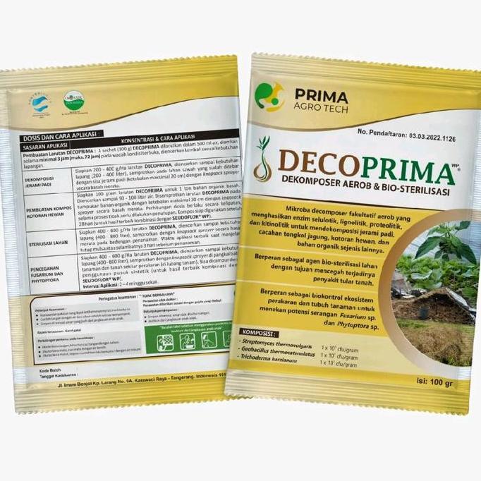 Promo DECOPRIMA - BIO DECOMPOSER 100 gram Diskon