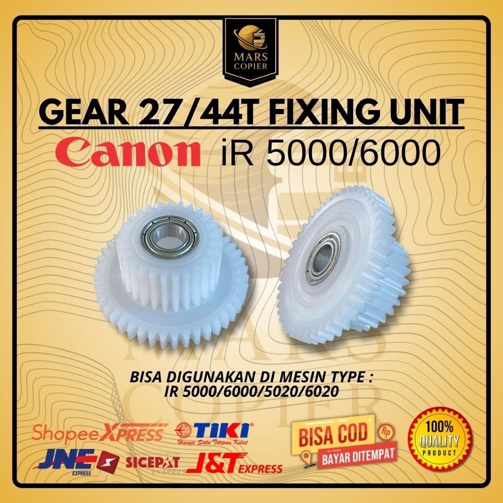 GEAR 27/44T BEARING (LAWAN GEAR FIXING 27/75T) CANON IR 5000 6000 5020 6020