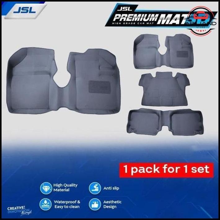 All New Rush Terios Karpet Mobil 5D Jsl Mat Model Carbon Murah