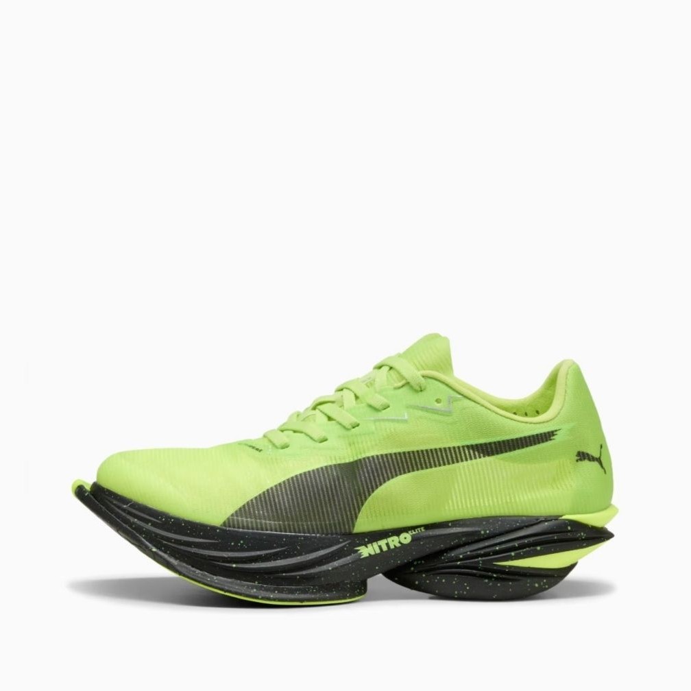Sepatu Puma Fast-R Nitro Elite 3 Running Sunny Lime Men's Shoes Original