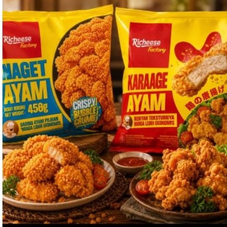 nugget Richeese, karaage Richeese