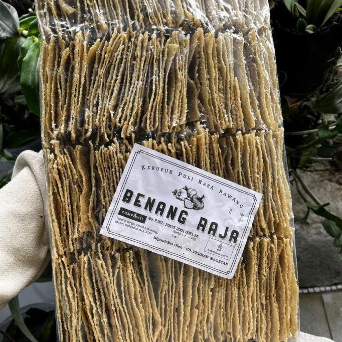 HIBALAMANA776 - KERUPUK GENDAR BENANG RAJA PREMIUM 2.5KG GURIH ENAK BAHAN PREMIUM MUDAH DIGORENG TID