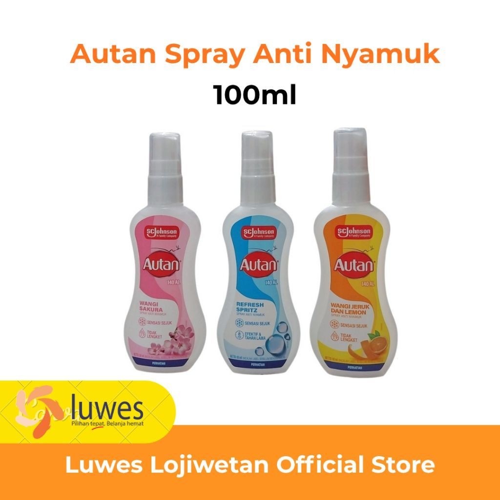 Autan Spray Anti Nyamuk 100ml