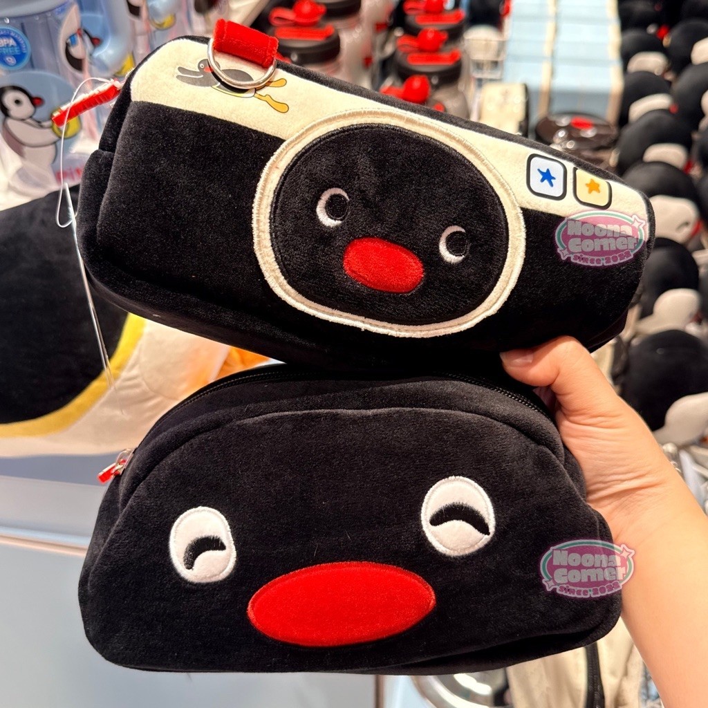 Miniso x Pingu ‼️ Kotak Pensil / Pencil Case Plush PINGU Classic Penguin Official Merchandise Series