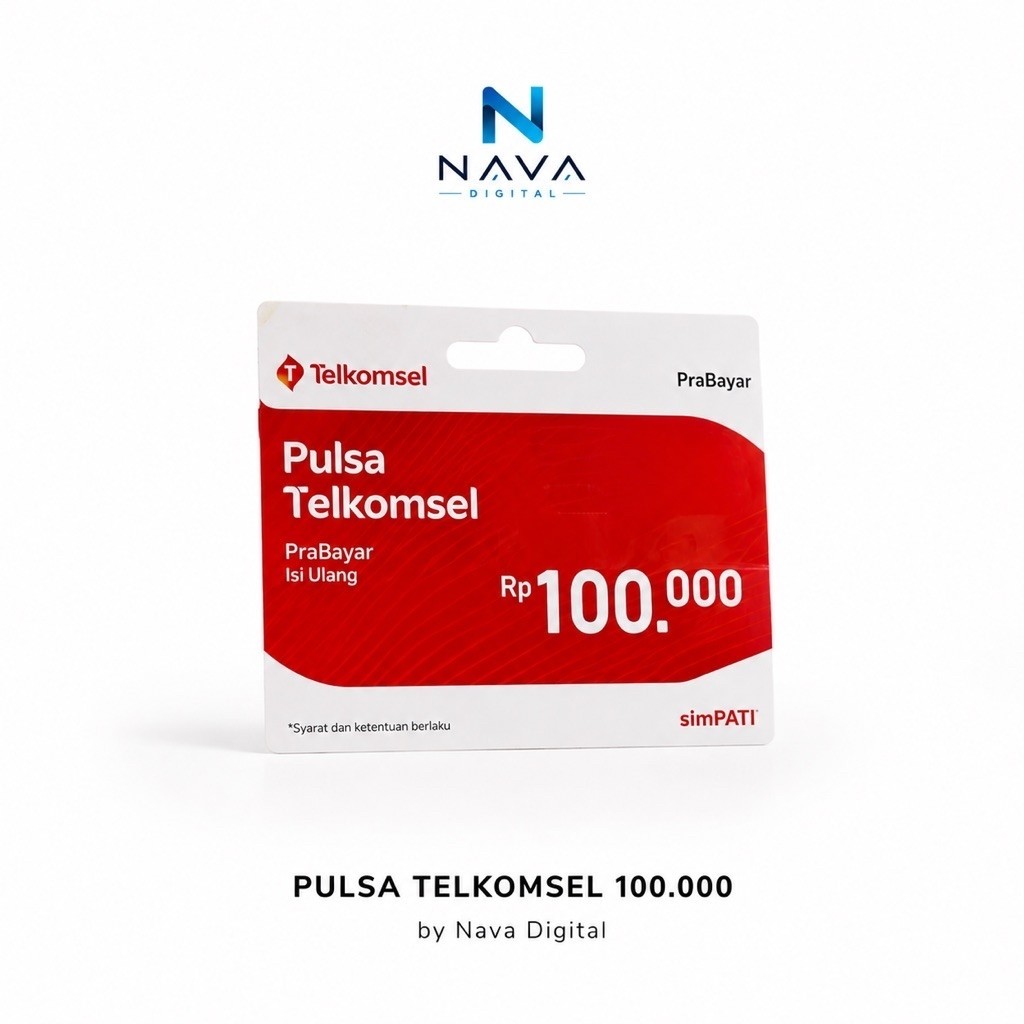 Pulsa Telkomsel Prabayar Isi Ulang Rp 100.000 simPATI
