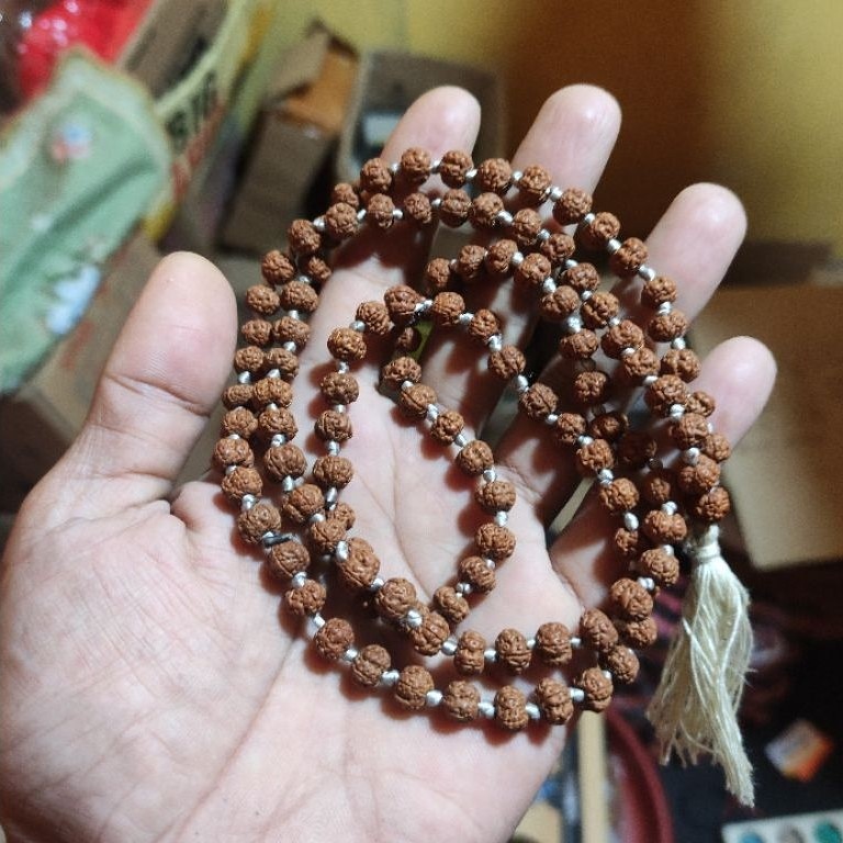 JAPAMALA GENITRI RUDRAKSHA 108 BUTIR