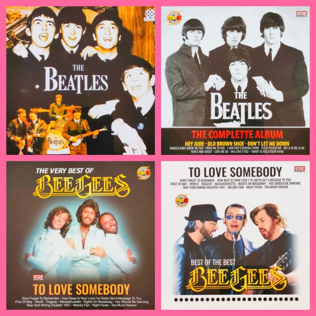 Kaset MP3 Lagu THE BEATLES - BEE GEES Album Edisi Pilihan Terlaris