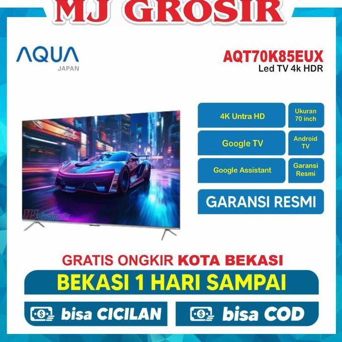 Promo Led Tv Aqua 70" 70K85Eux 70 Inch Usb Movie Hdmi Android Tv
