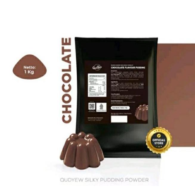 Comefood Coklat Silky Puding 1 Kg / Come Food Chocolate Pudding Powder