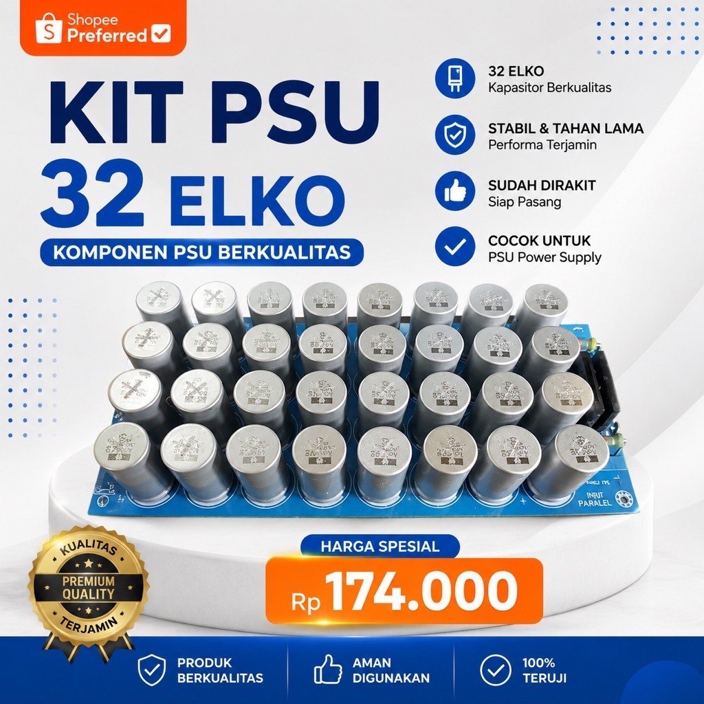 KIT PSU 32 elko