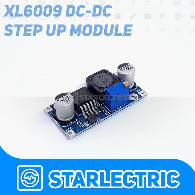 Xl6009 Xl 6009 Step Up Boost Dc-Dc 4A Adjustable Modul Dc Xl-6009