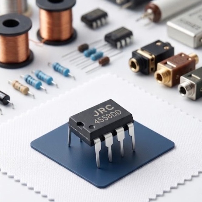 IC JRC4558DD Dual Opamp